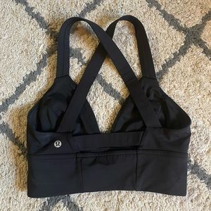 Black Size 4 Lululemon Sports Bra!